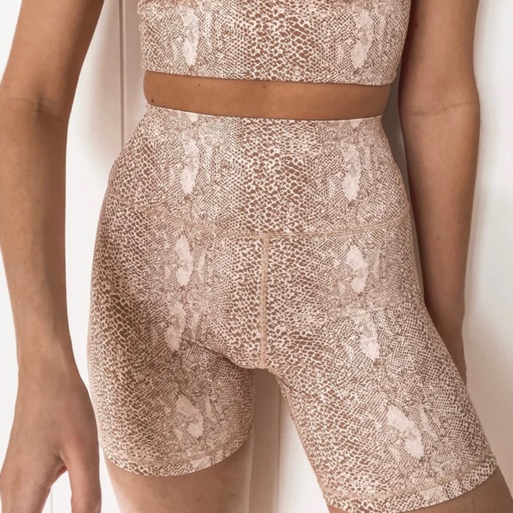 Kavala Snakeskin Bikeshorts
